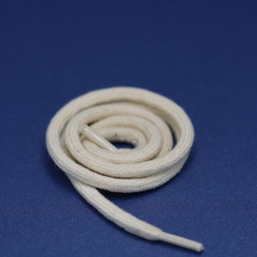 This is a 500mm drawcord, made from polyester and White in colour.