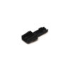 This is a drawcord, made from plastic and Navy in colour.