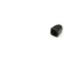 This is a trim, made from plastic and Black in colour.