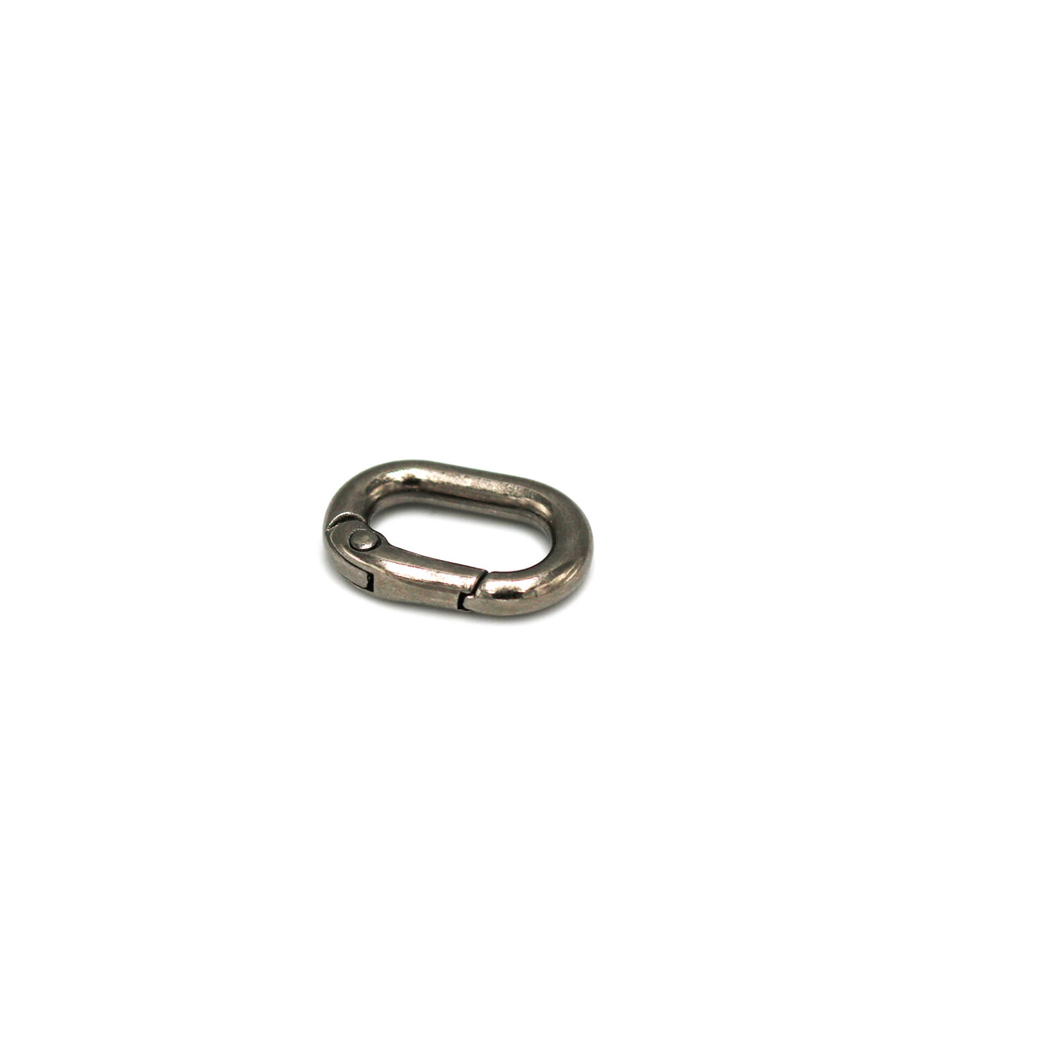 Oval Split Ring 21mm Zinc