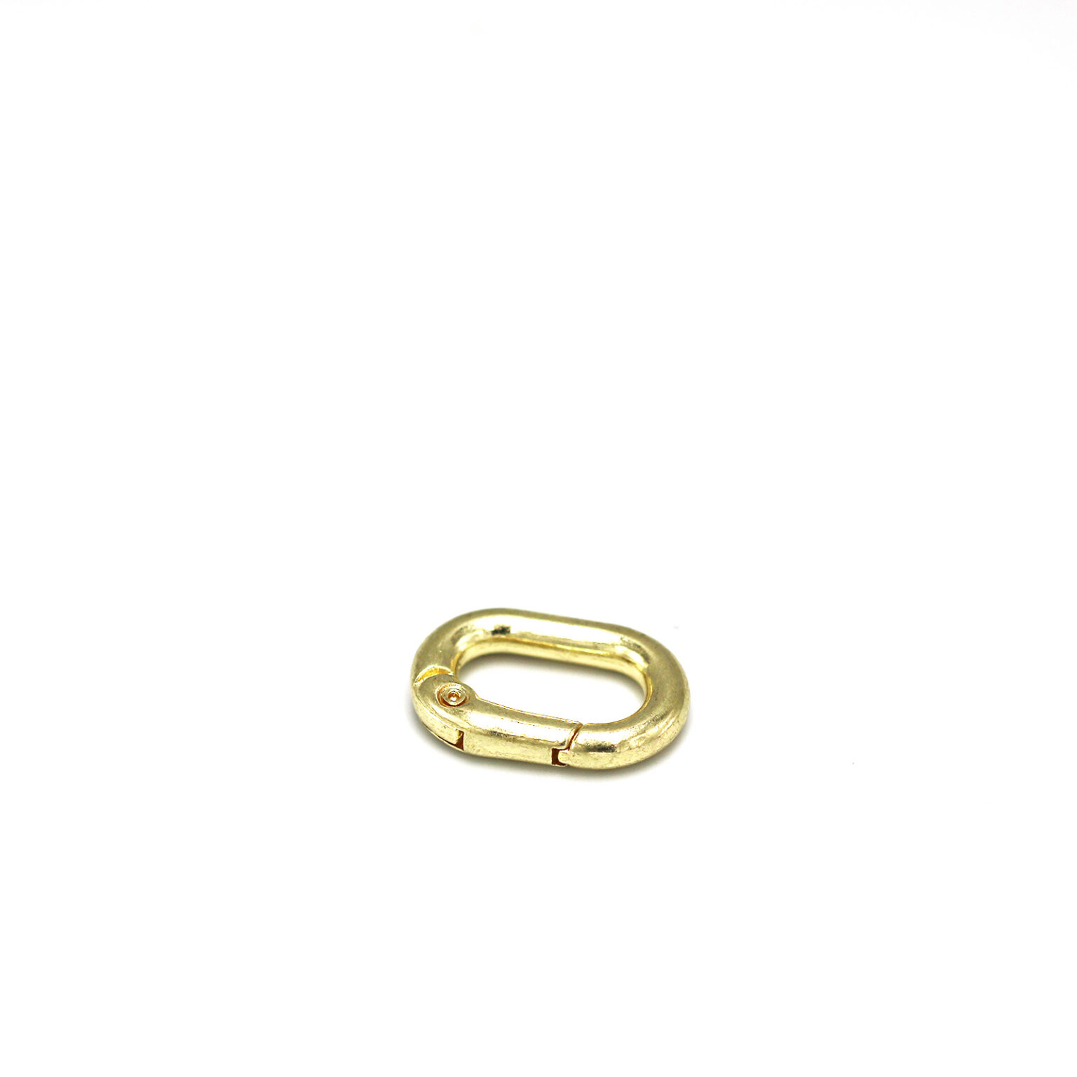 Oval Split Ring 21mm Zinc