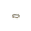 Oval Split Ring 21mm Zinc