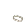 Oval Split Ring 31mm Zinc