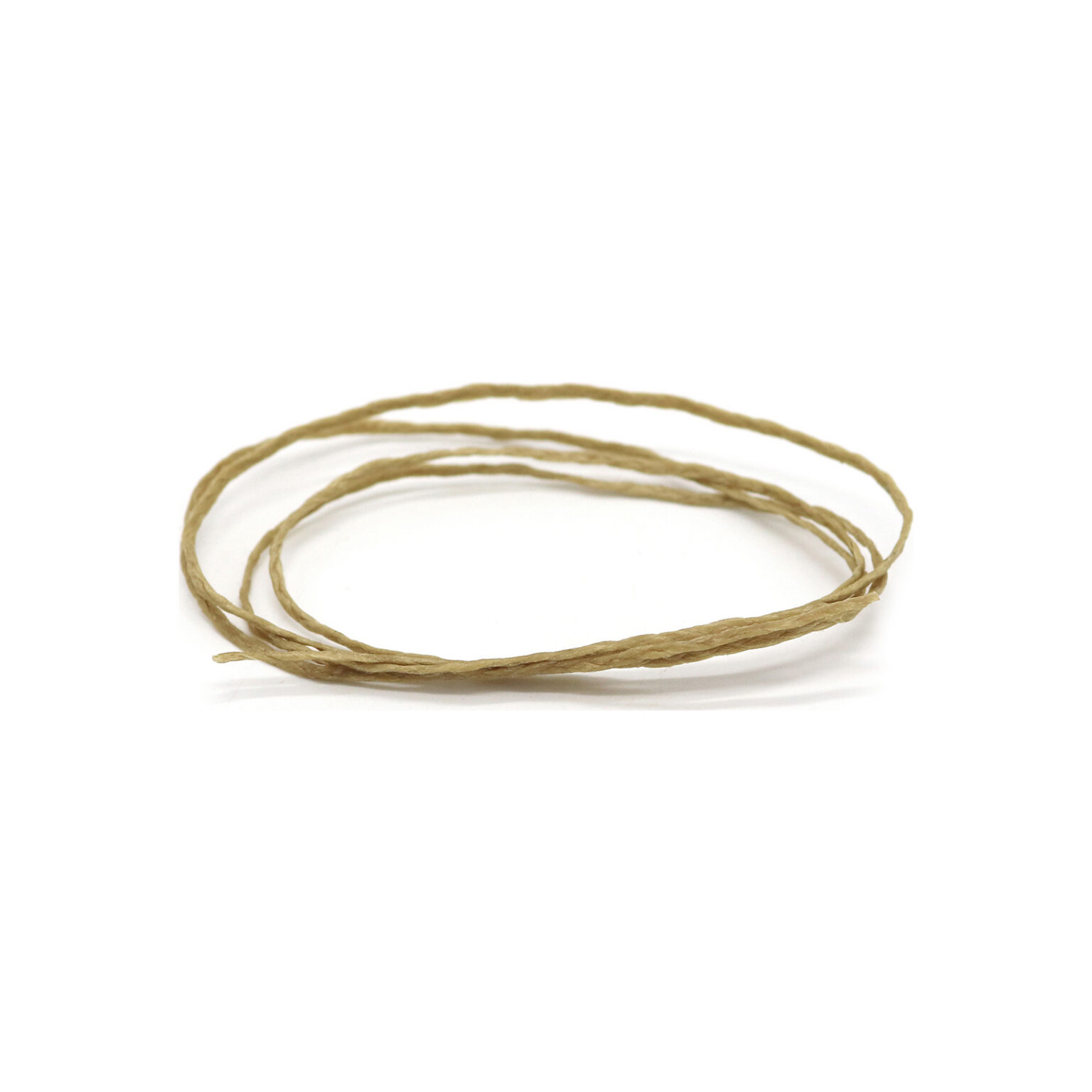 This is a 1mm drawcord, made from textile and Beige in colour.